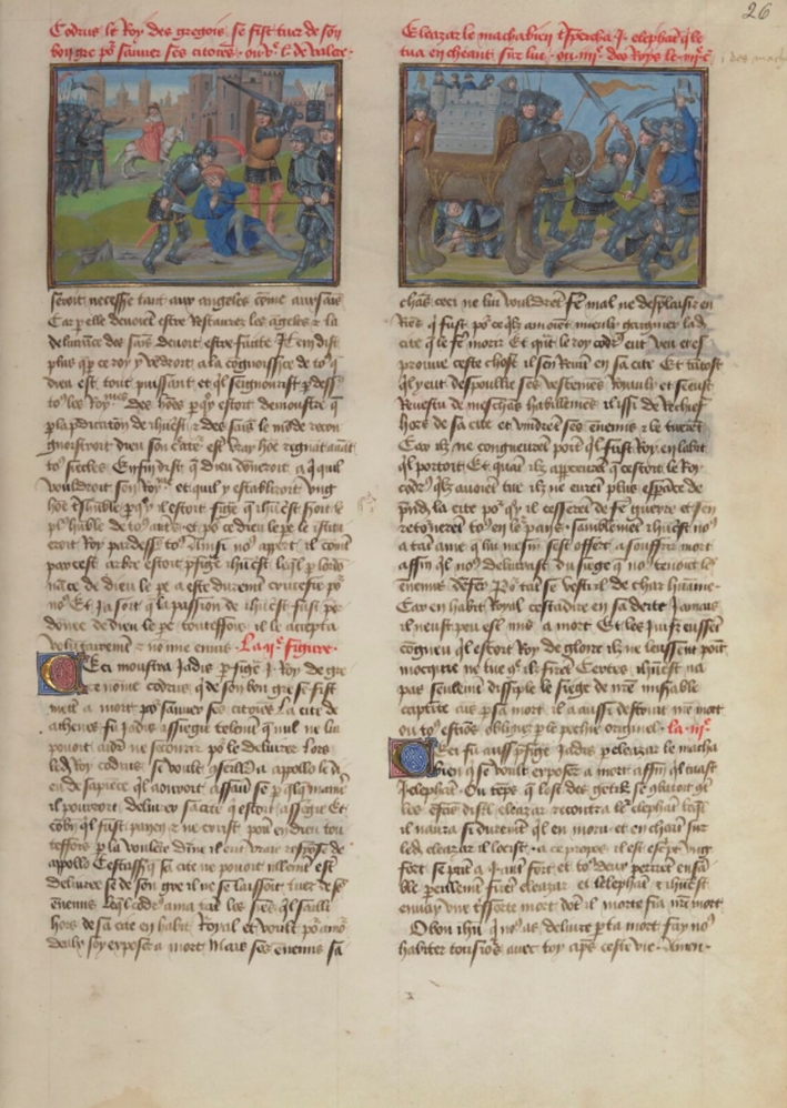 Sample page - Bibliothèque Nationale de France fr. 6275