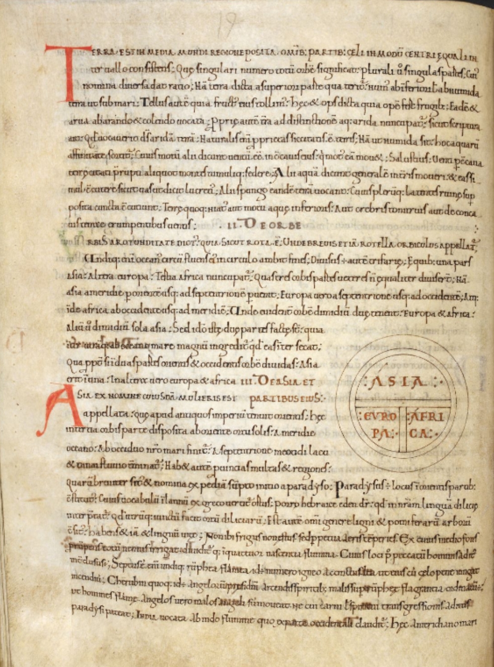 Sample page - British Library Royal MS 6 C I