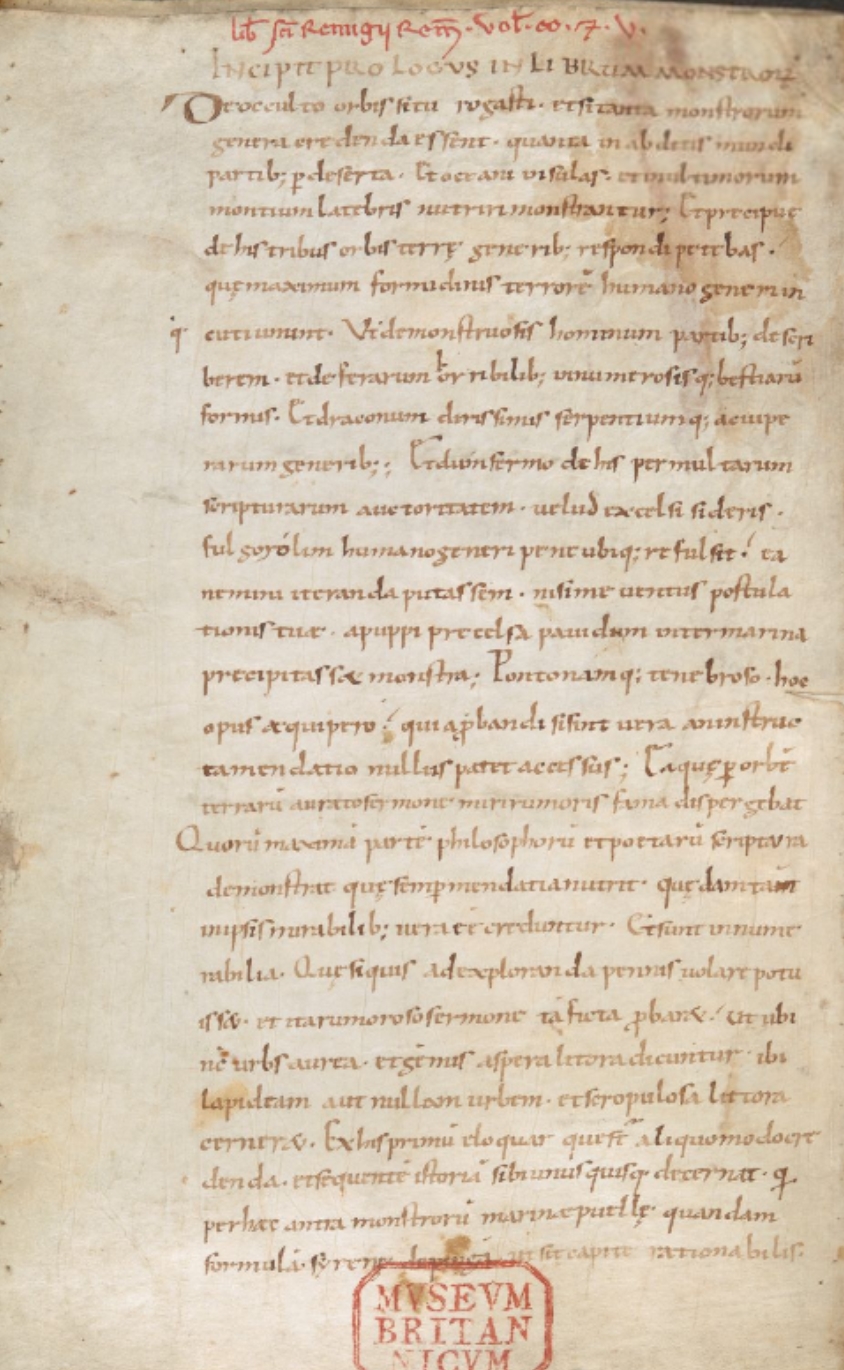 Sample page - British Library Royal MS 15 B XIX