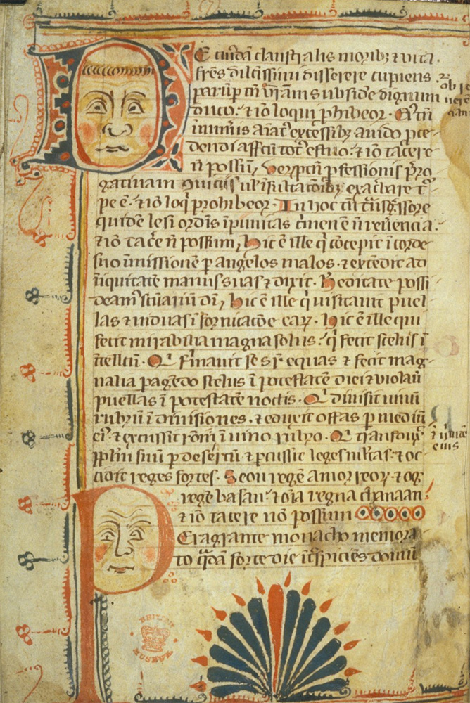 Sample page - British Library Harley MS 3724