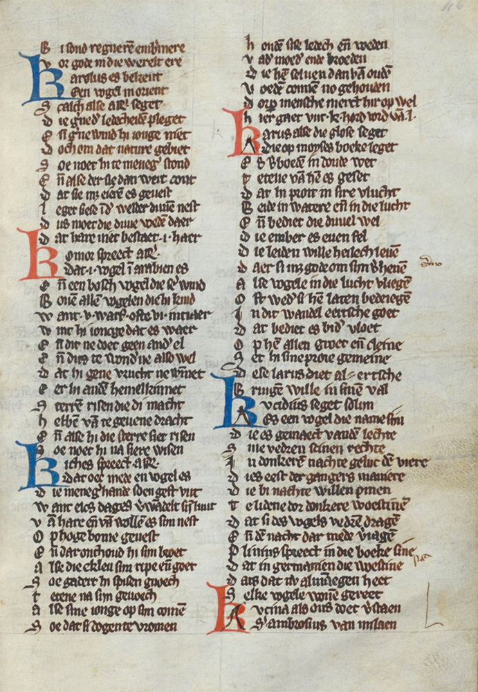 Sample page - Koninklijke Bibliotheek van België MS. 19546