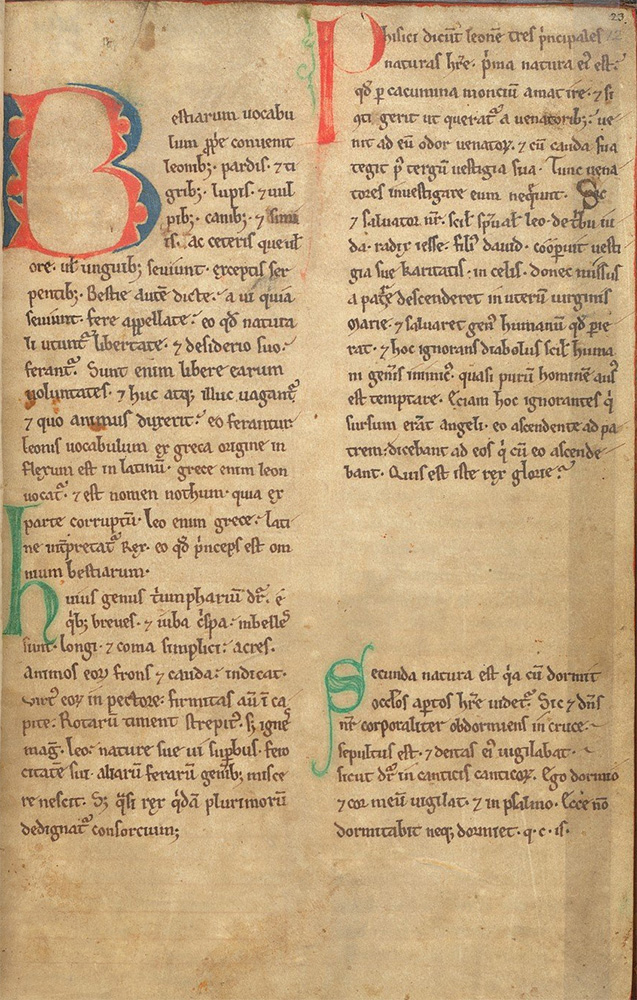Sample page - British Library Burney 327