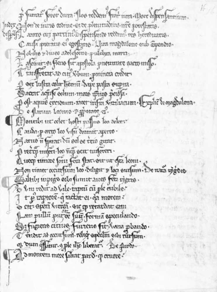 Sample page - Bibliothèque Nationale de France lat. 03718(1)