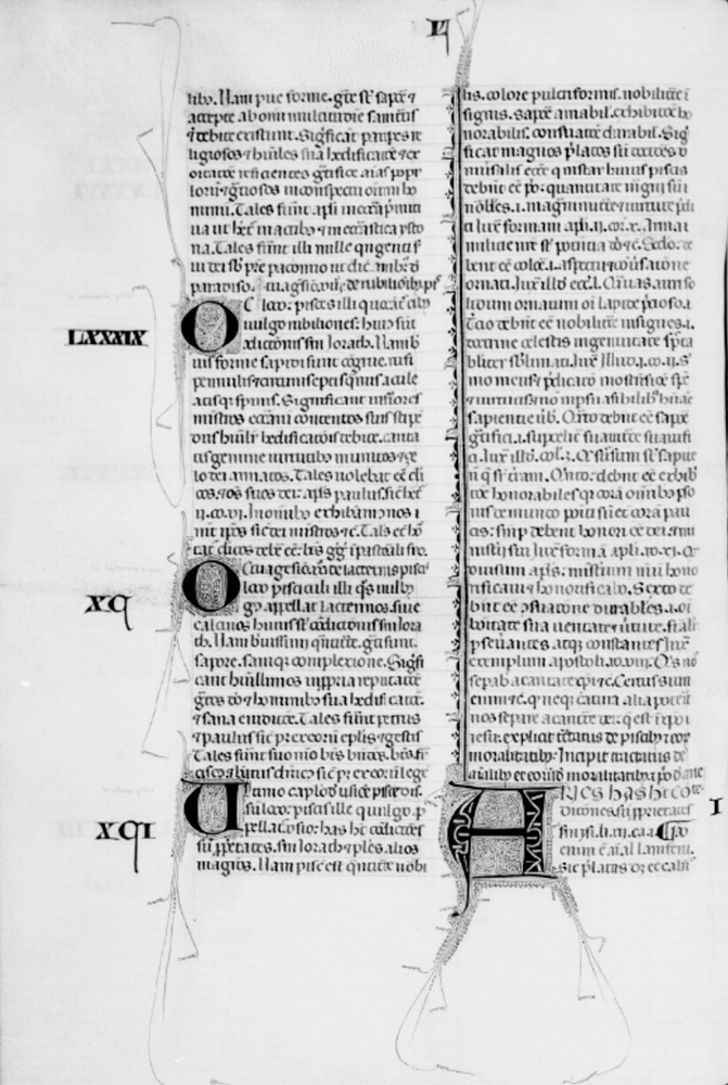 Sample page - Bibliothèque Nationale de France lat. 03332