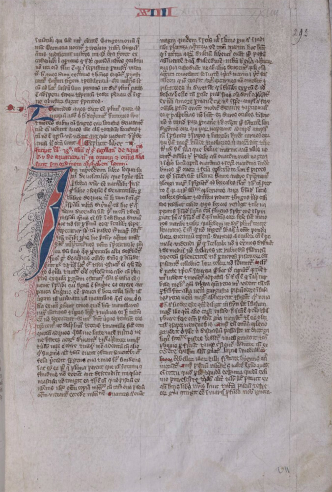 Sample page - Bibliothèque Nationale de France lat. 17156