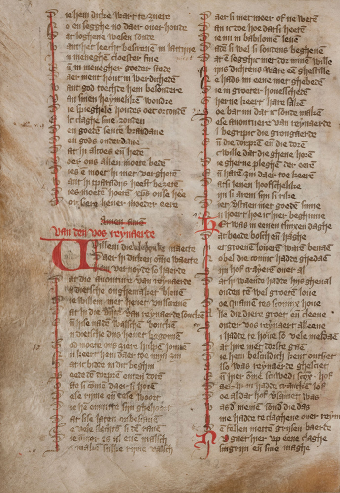 Sample page - Württembergische Landesbibliothek Cod.poet. et phil.fol.22