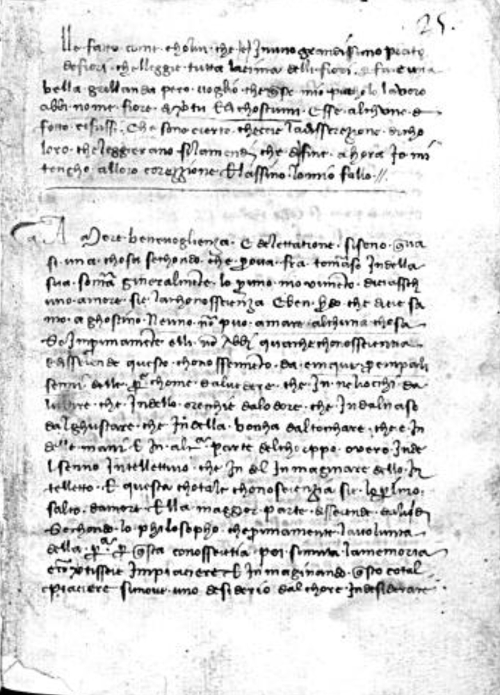 Sample page - Biblioteca Comunale degli Intronati I.IVIII.34