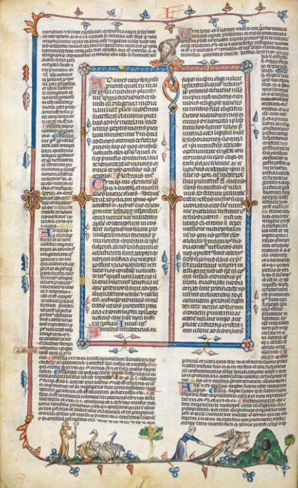 Sample page - British Library Royal MS 10 E IV