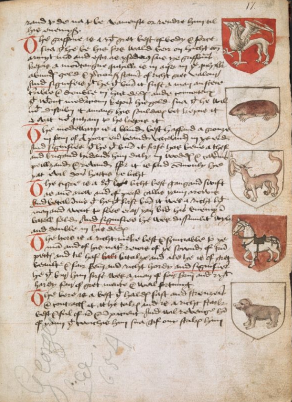 Sample page - British Library Harley MS 6149