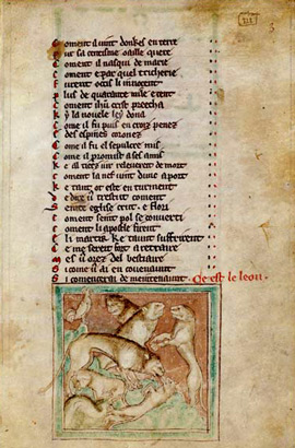 Sample page - Bibliothéque Nationale de France fr. 14969