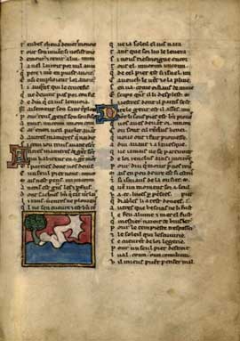 Sample page - Bibliothéque Nationale de France fr. 15106