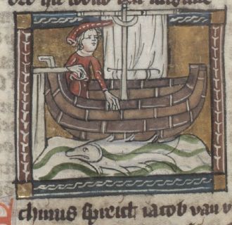 Echeneis slowing a ship